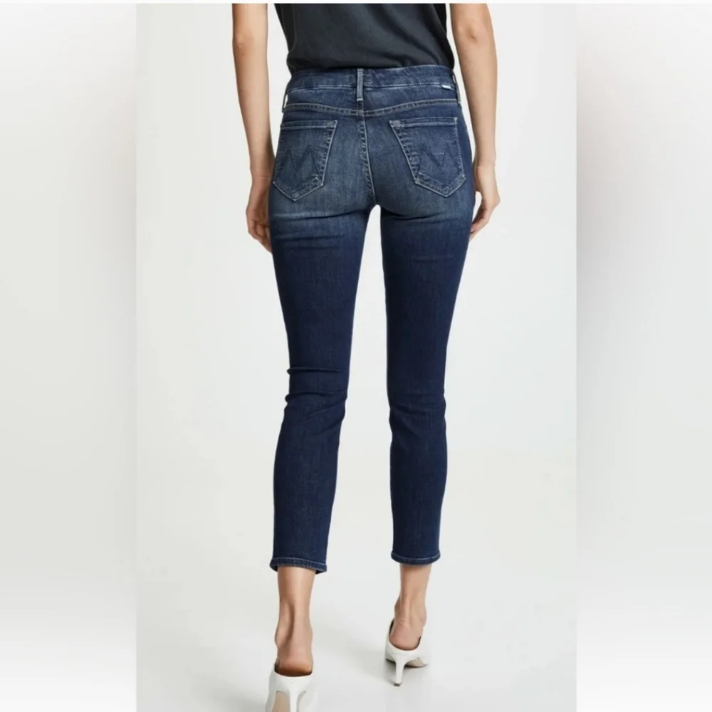 MOTHER The Looker Crop in On The Edge Jeans Size 27 - Picture 2 of 12